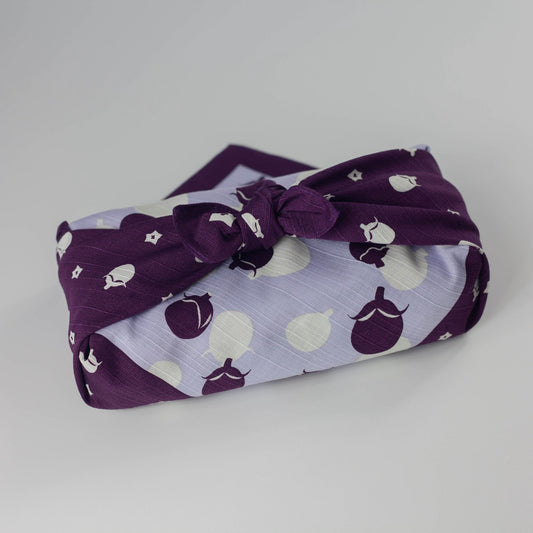 風呂敷 賀茂なす 紫 50cm