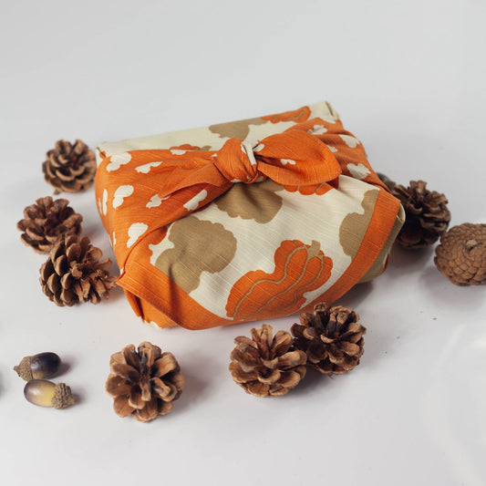 風呂敷 鹿ヶ谷なんきん 茶 50cm