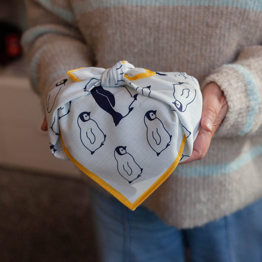 風呂敷 ペンギン 50cm