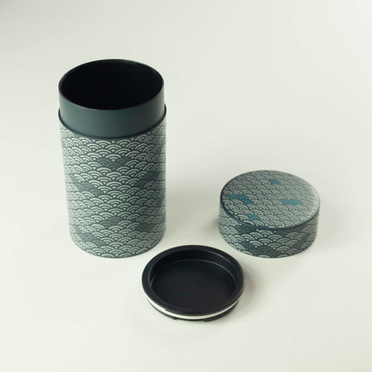 茶筒 大 青海波 650ml