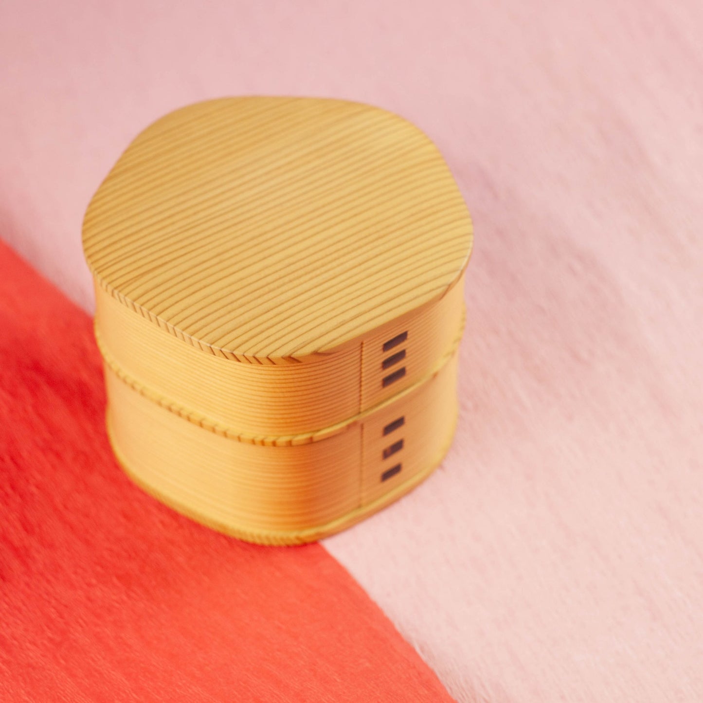 曲げわっぱ 梅花弁当