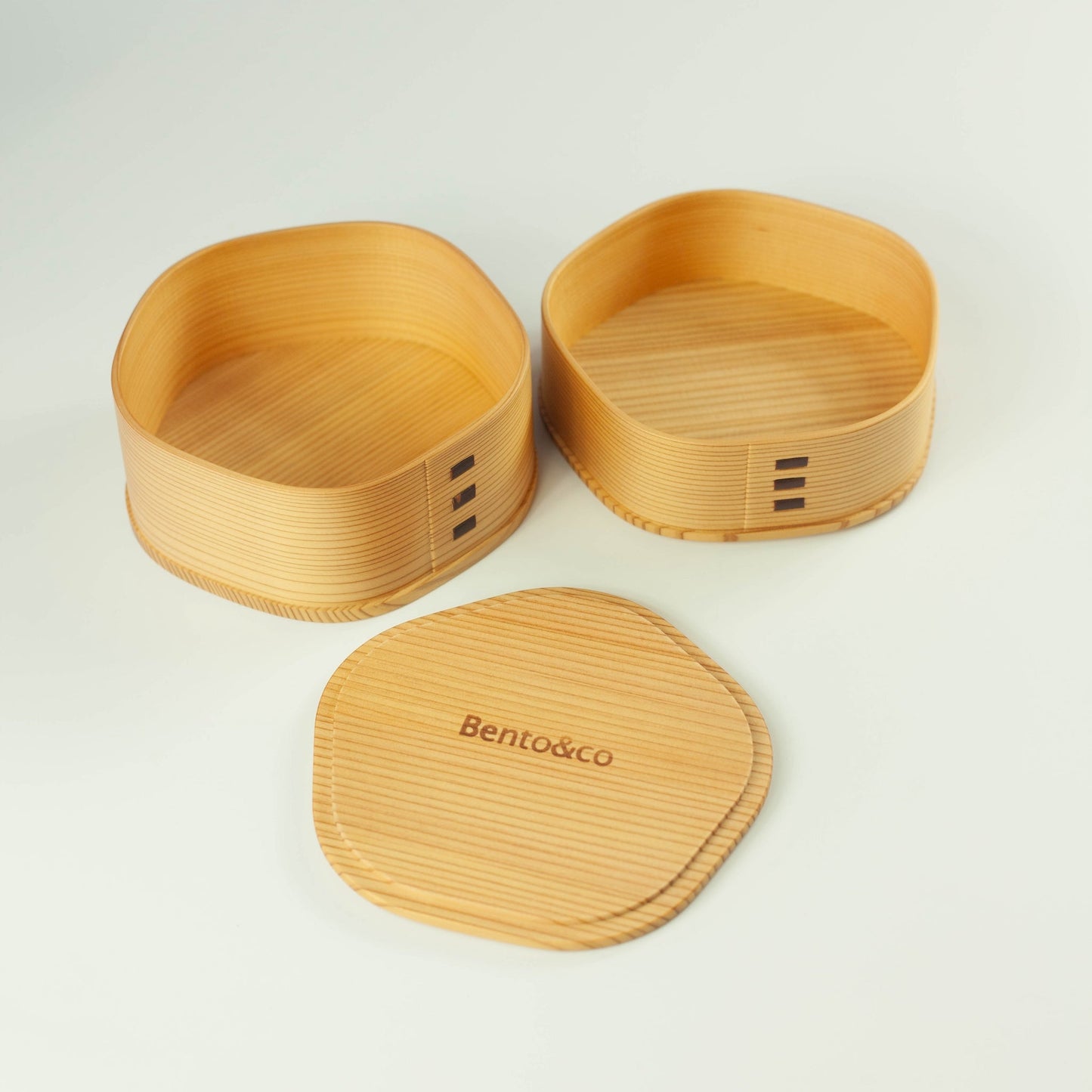 曲げわっぱ 梅花弁当