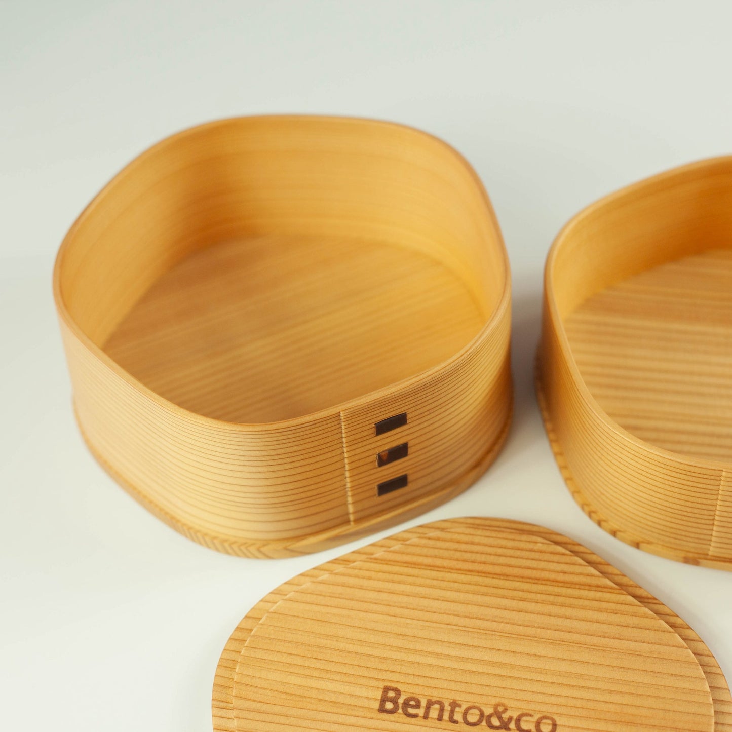 曲げわっぱ 梅花弁当