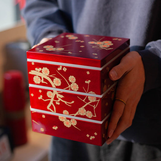 5.0大和 三段重 古木梅 赤