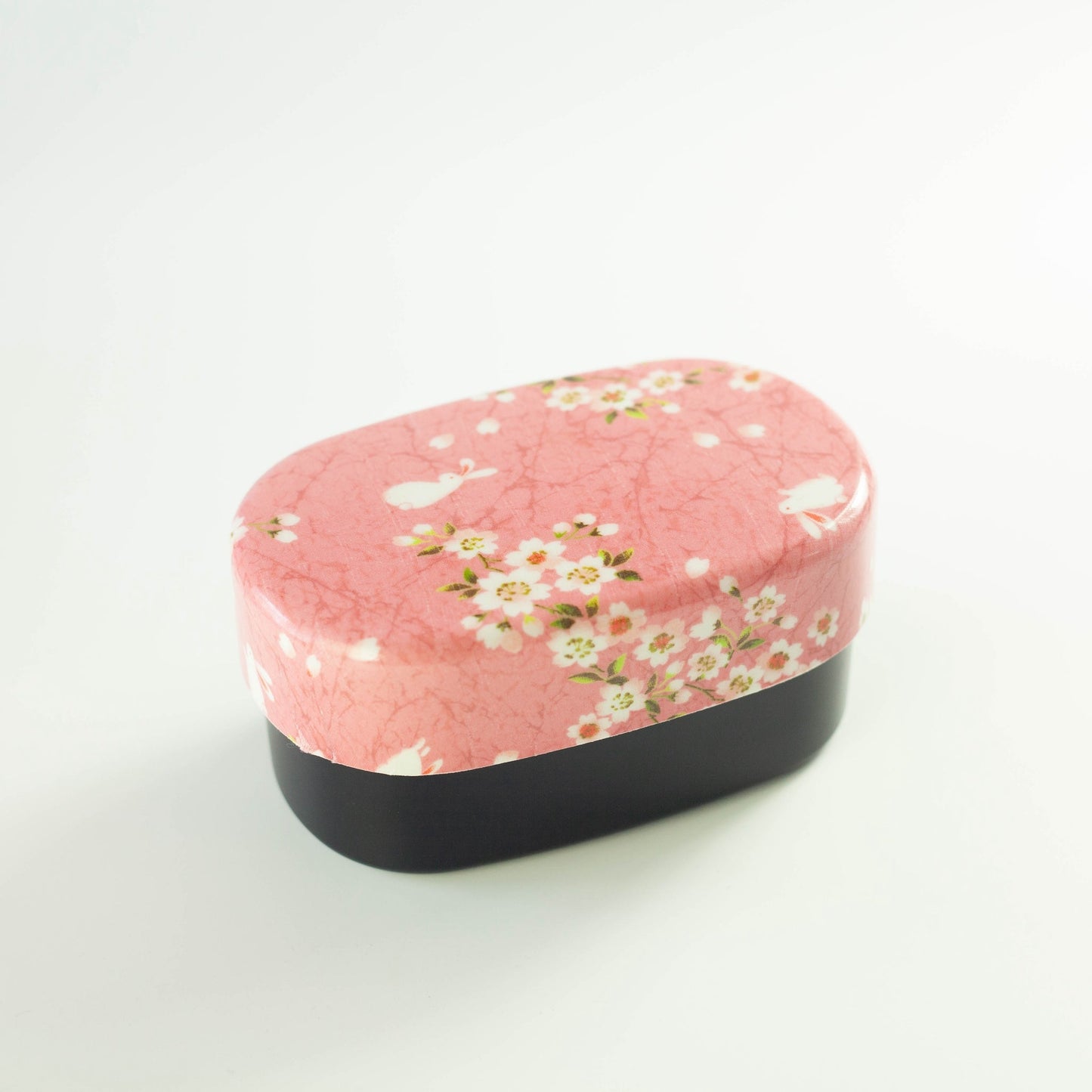 布貼加賀小判弁当 | ピンク桜うさぎ 570ml