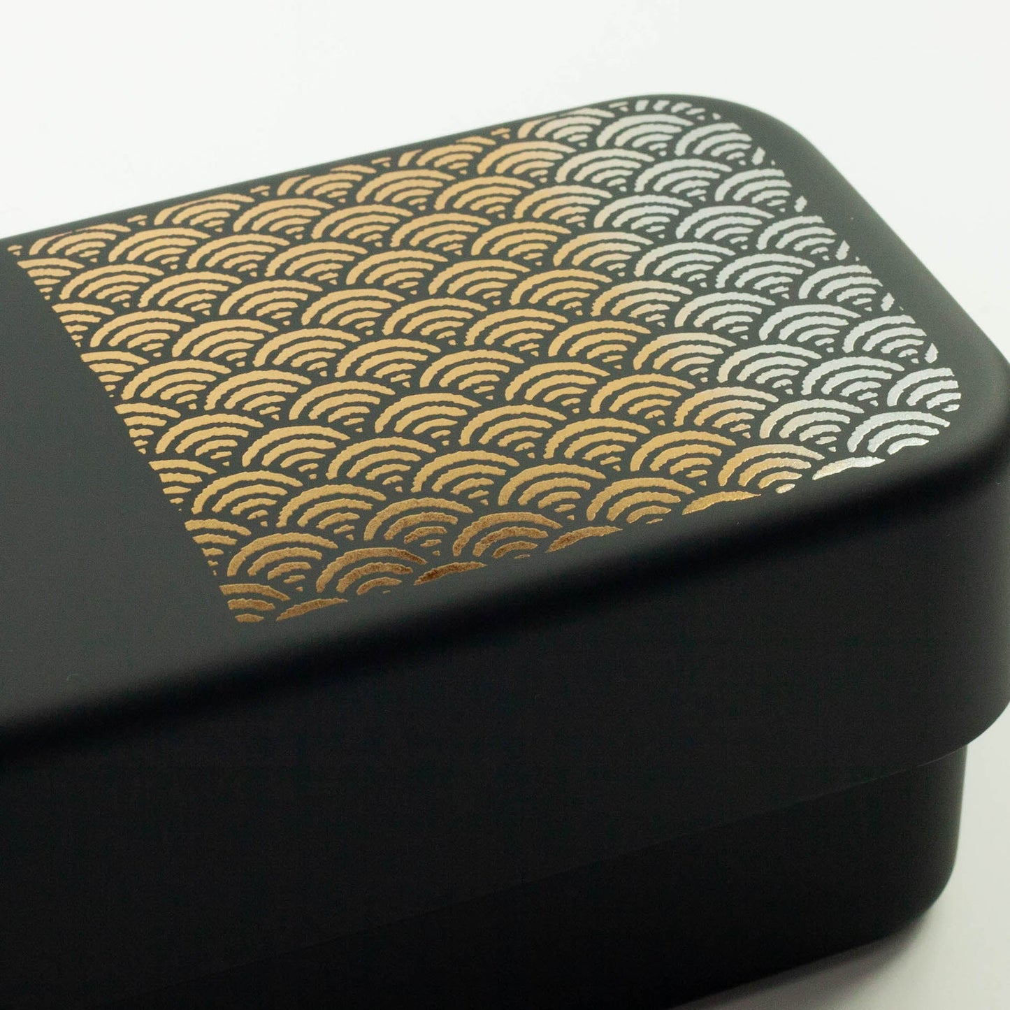 メンズ長角弁当箱 青海波