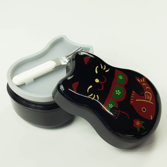 丸子二段弁当| 黒まねきねこ