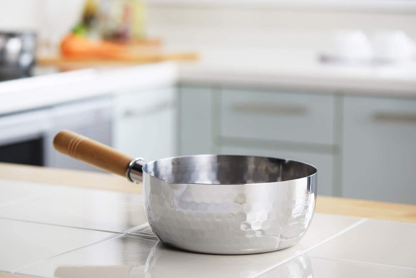 ステンレス製雪平鍋 18cm