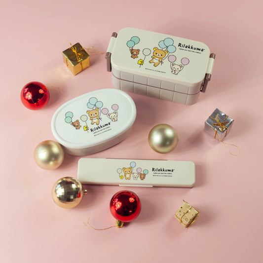 リラックマ 抗菌シール容器 3Pセット