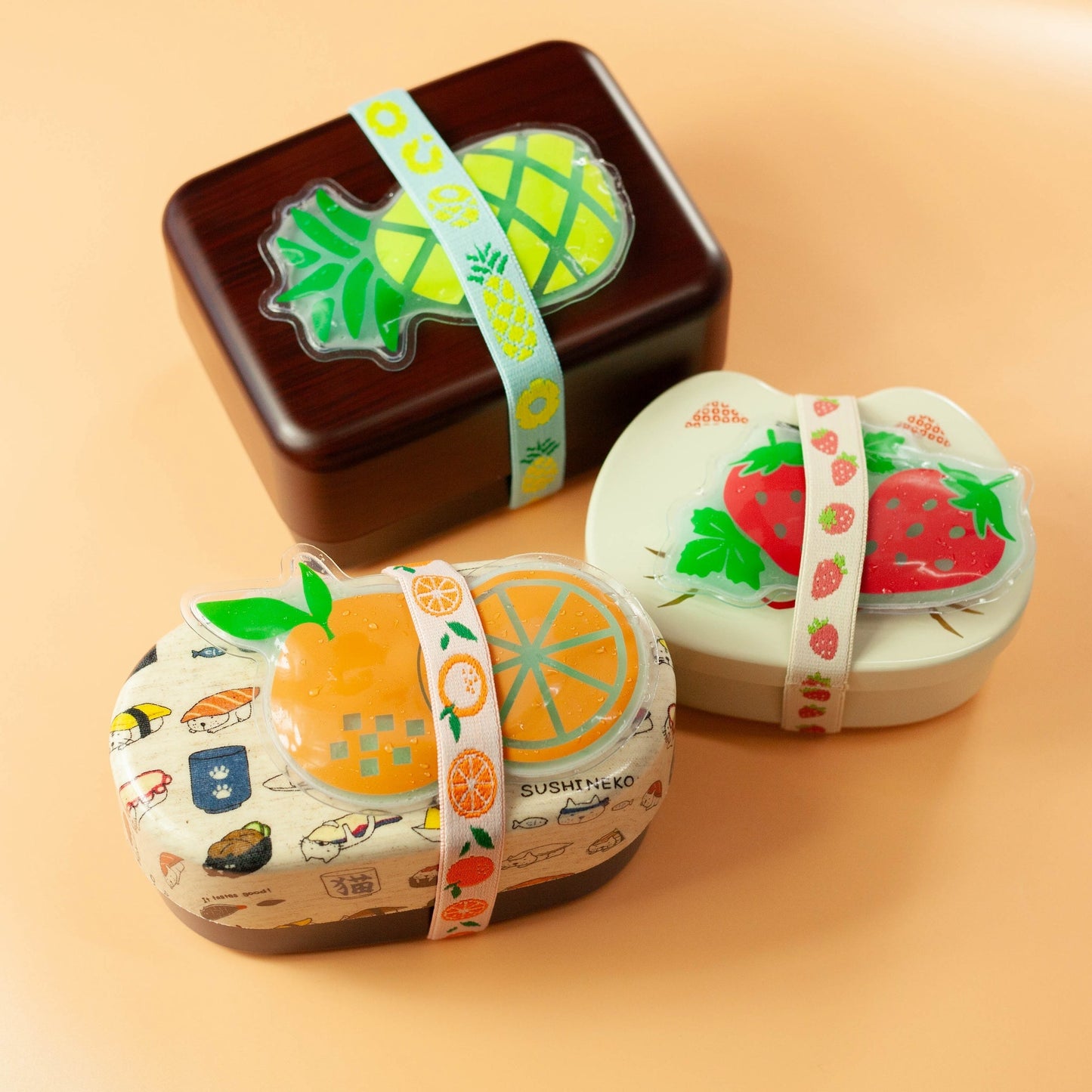 保冷剤 & ランチベルト フルーツ
