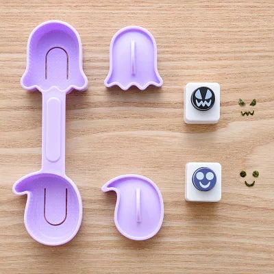 おばけおにぎりmini x 2 ミニおにぎり型&海苔パンチセット