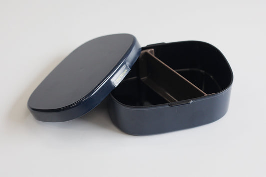 さっと洗えるお弁当箱 900ml |ネイビー