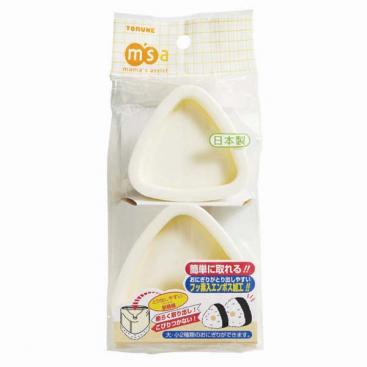 エンボス加工三角おむすび型WH