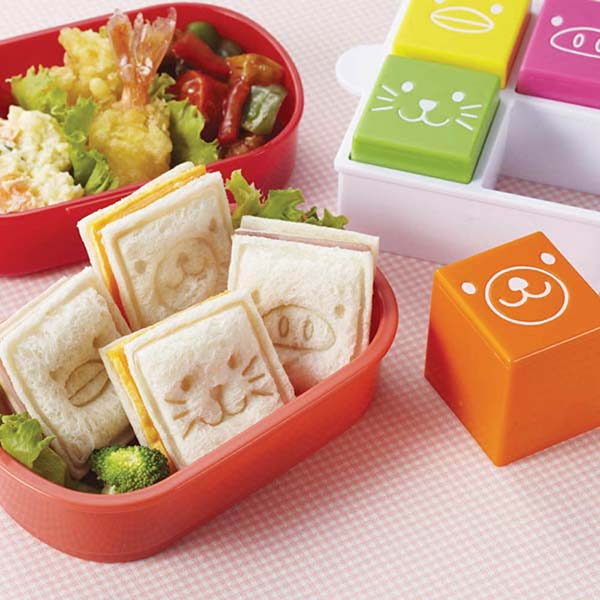 食パン抜き型 アニマルキューブ