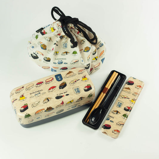 オリジナル弁当箱セット | 寿司猫 950ml