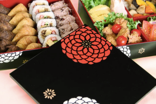 仕切り小鉢(22.5重箱用)4個セット Black