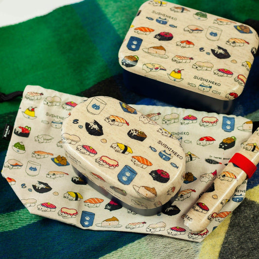 オリジナル巾着袋 寿司猫