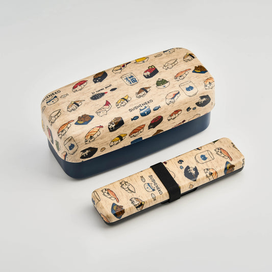 オリジナル弁当箱セット | 寿司猫 950ml