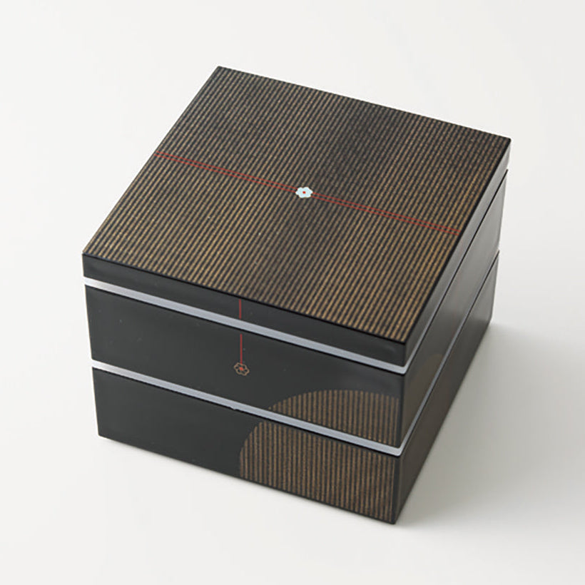 むすび 5.0寸 二段重(中子付)