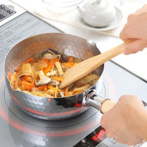 ステンレス製雪平鍋 18cm