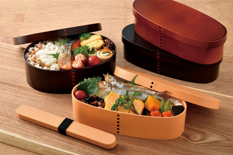 曲げわっぱ一段弁当 500ml ダークブラウン