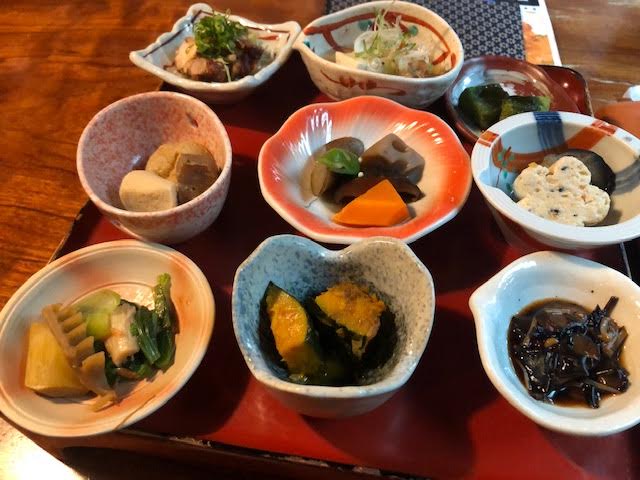 京都・御幸町の和食ランチ「おくどはん」のおばんざい御膜