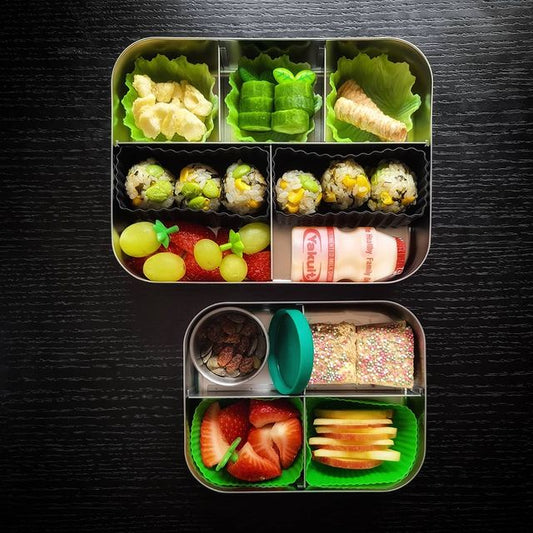 ベジカップとはっぱピックを使ったお弁当