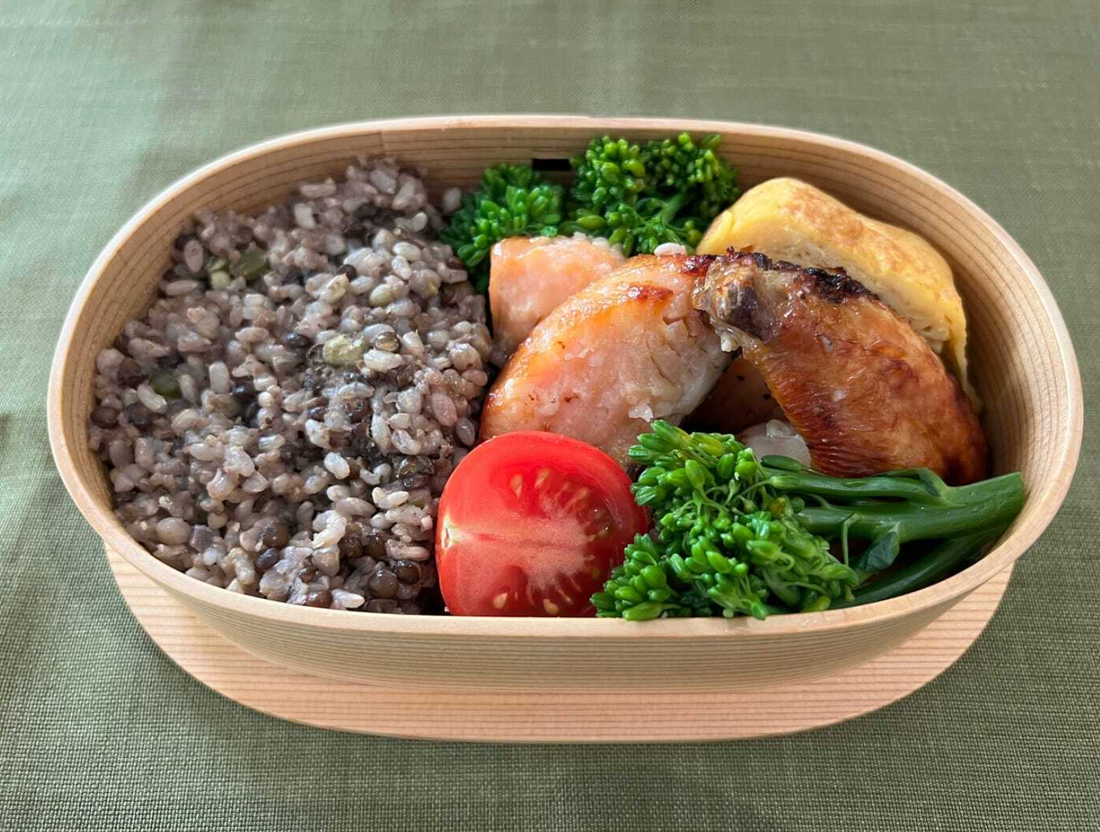 花粉症対策におすすめの「腸活弁当」×曲げわっぱ