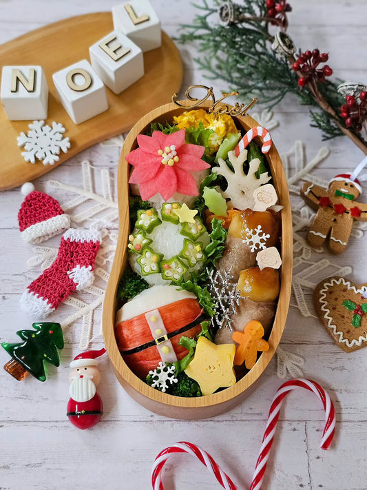 クリスマス弁当 おにぎり 雪だるま サンタ インスタ映え | Bento&co