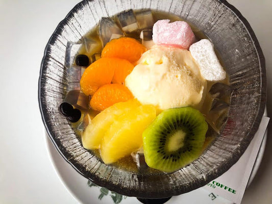 イノダコーヒ クリームあんみつ 京都夏のカフェ