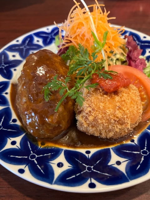 浅井食堂 京都 下鴨神社 洋食 ランチ ハンバーグ