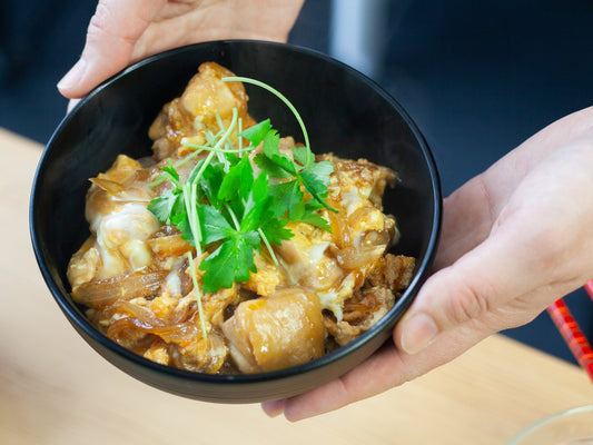 親子丼鳘で作った親子丼 - Bento&co