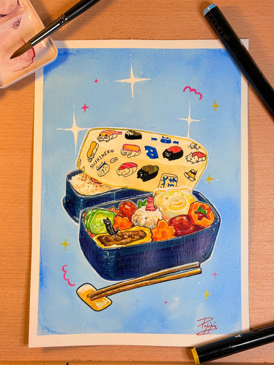 Bentoがイラストに？Pepipinが描く日本のお弁当の魅力