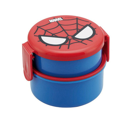 丸型ランチボックス二段 スパイダーマン