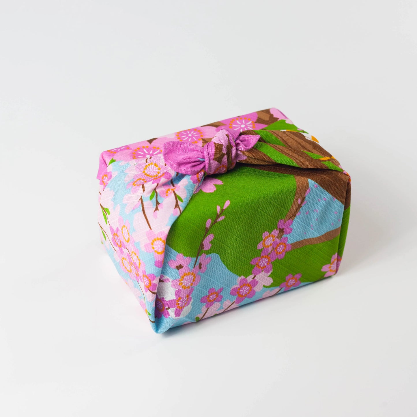 風呂敷 三毛猫みけのゆめ日記 :みけのお花見 50cm