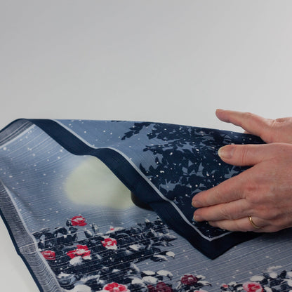 風呂敷 日本の冬 50cm