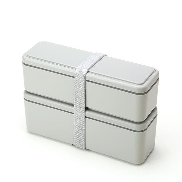 GEL-COOL slim 保冷剤内蔵スリム弁当箱 300ml+400ml 2段式 女性向け