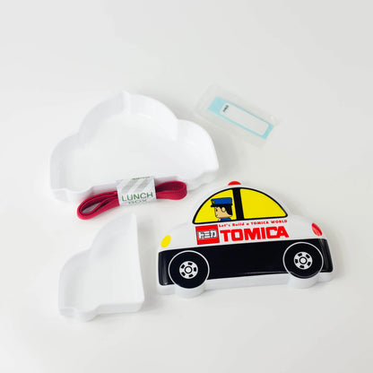 トミカ ダイカットランチボックス キッズ弁当 パトカー 内容　パーツ
