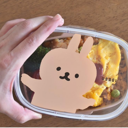 ムームー 抗菌ワンタッチランチ M ももうさ*