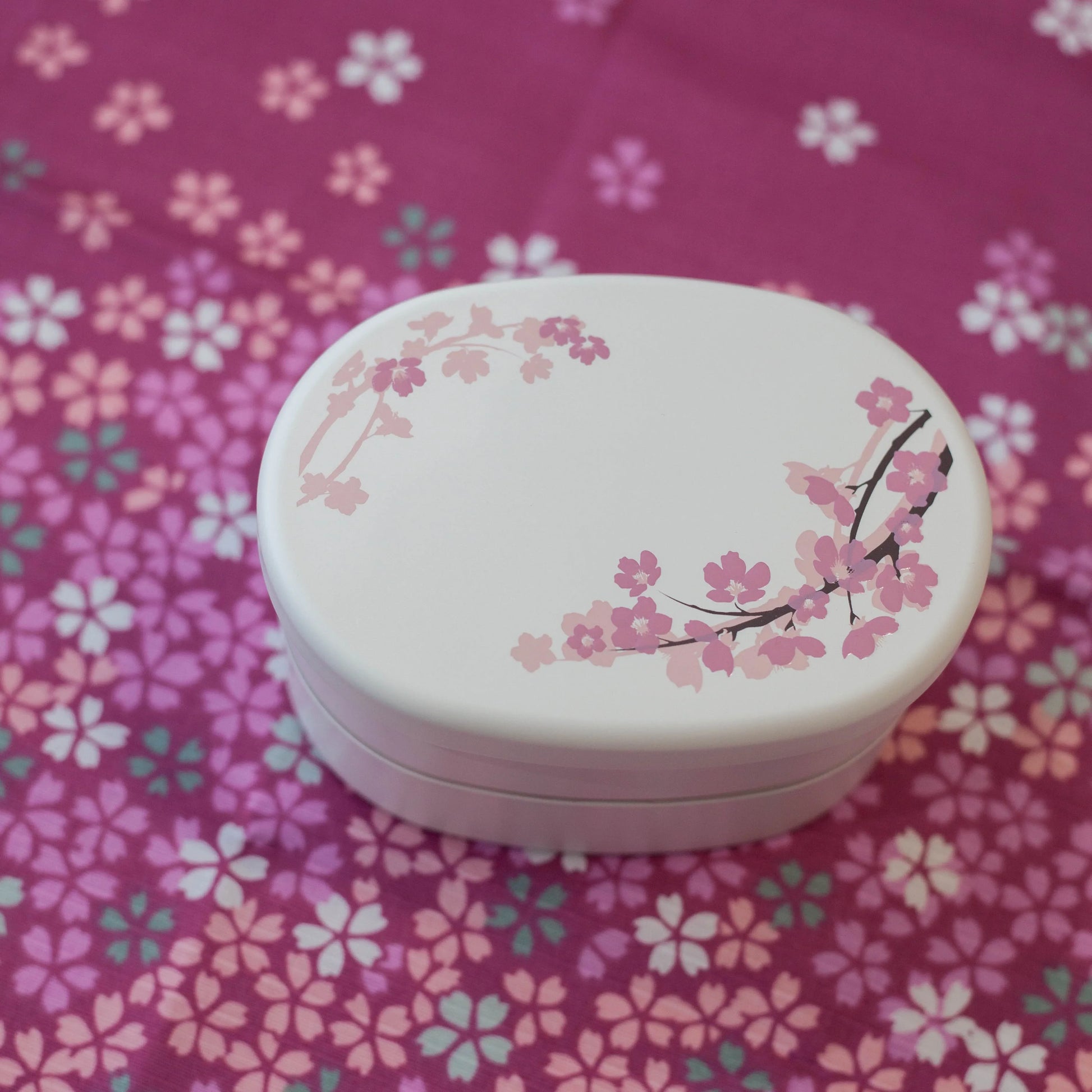 ミニオーバル弁当 SAKURA ホワイト
