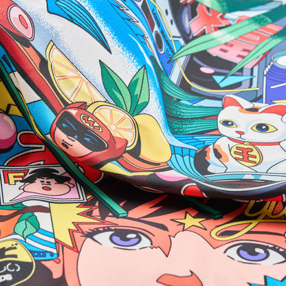 City Pop 風呂敷 48cm 70cm レトロデザイン Bento&co