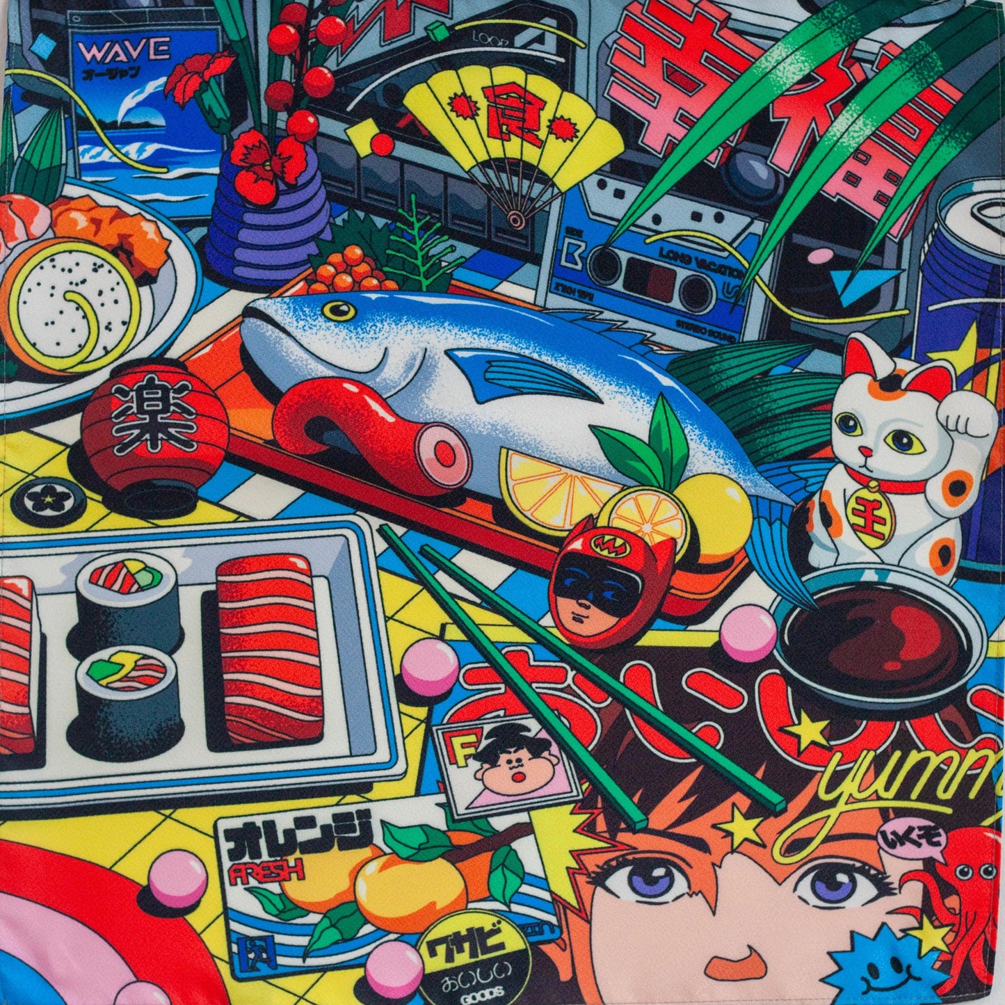 City Pop 風呂敷 48cm / 70cm