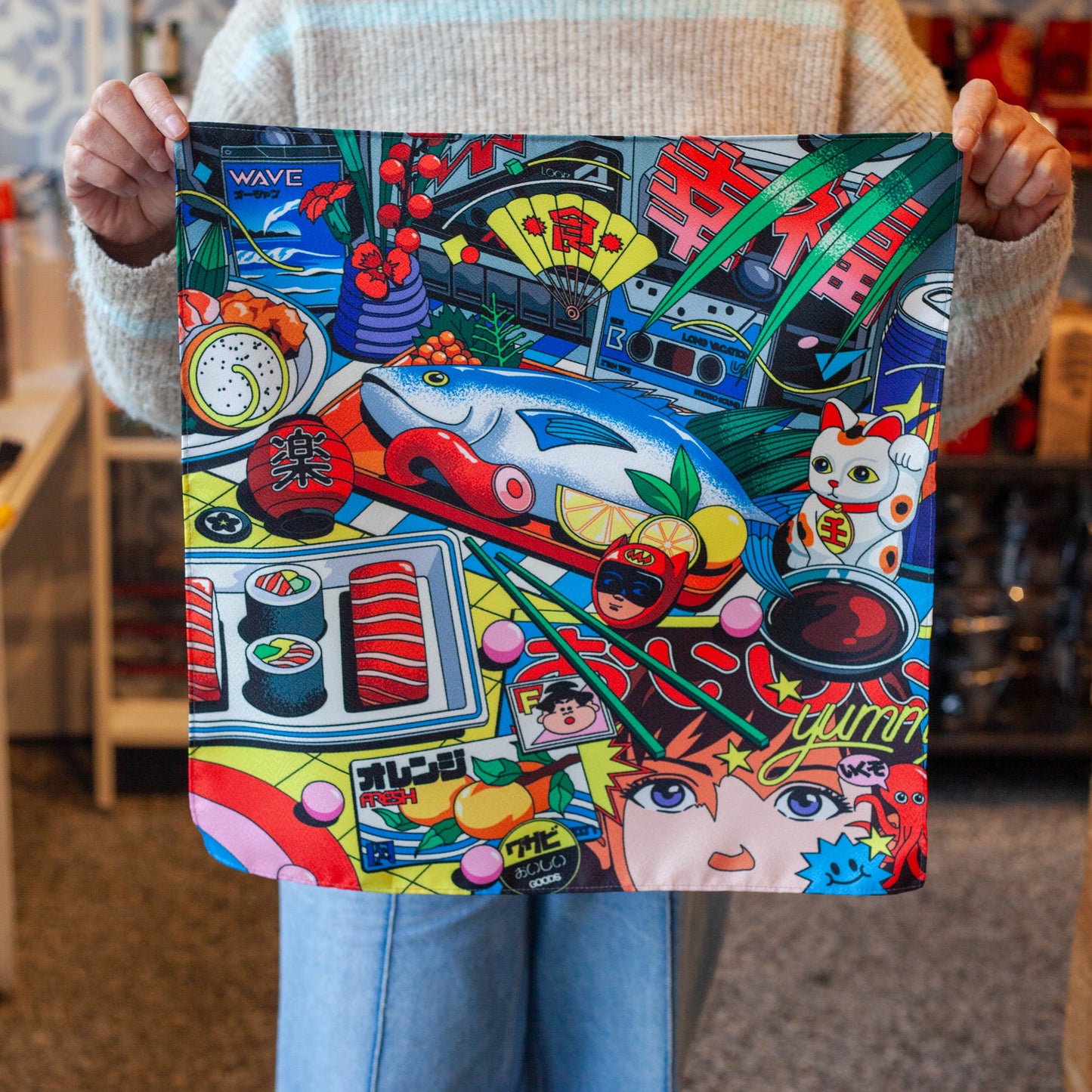 City Pop 風呂敷 48cm / 70cm