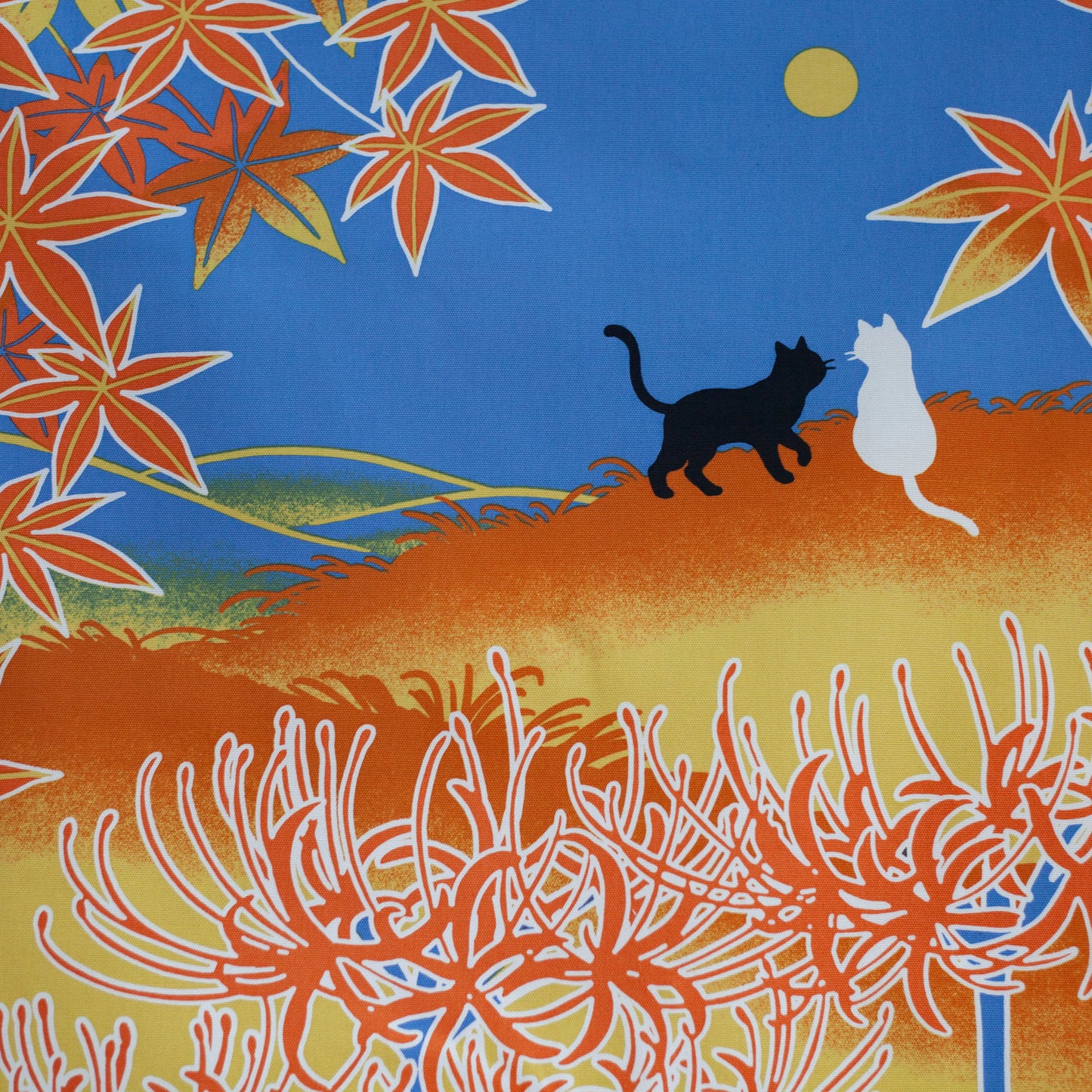風呂敷 四季ねこ Autumn 50cm