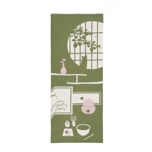 飾り手拭 茶室