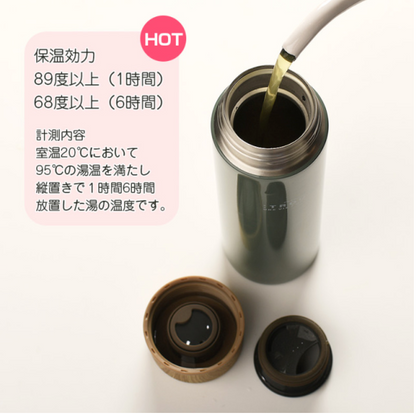 トルース ステンレスマグボトル グレー*