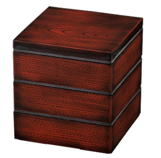 15.0木目三段重 黄昏