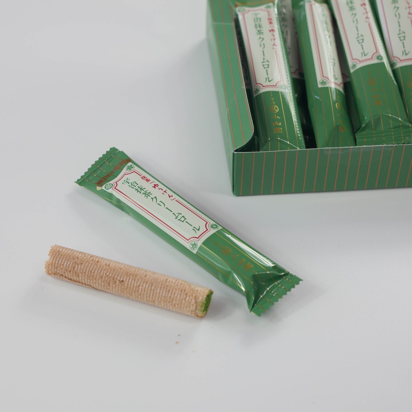 宇治抹茶クリームロール