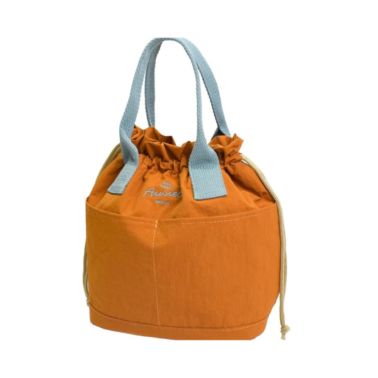 オーリエル 保冷巾着バッグ オレンジ