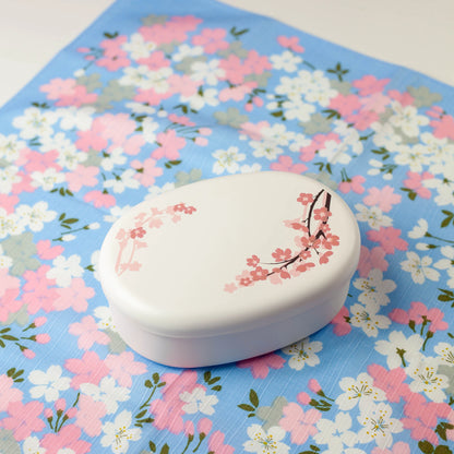 桜弁当箱 ホワイト 風呂敷 桜